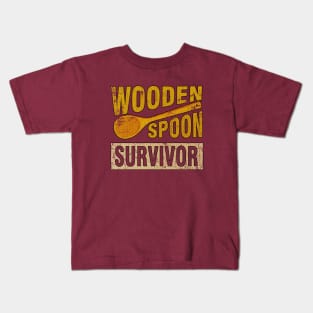 Wooden Spoon Survivor Vintage Kids T-Shirt